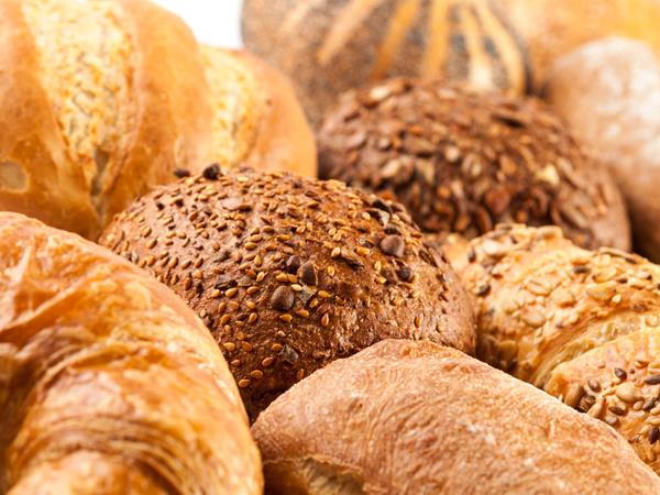 Harde broodjes en croissants