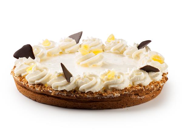 Appel- Citroenvlaai&nbsp;8 personen rond